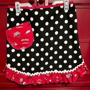 Arkansas Razorback Football theme tailgater’s apron